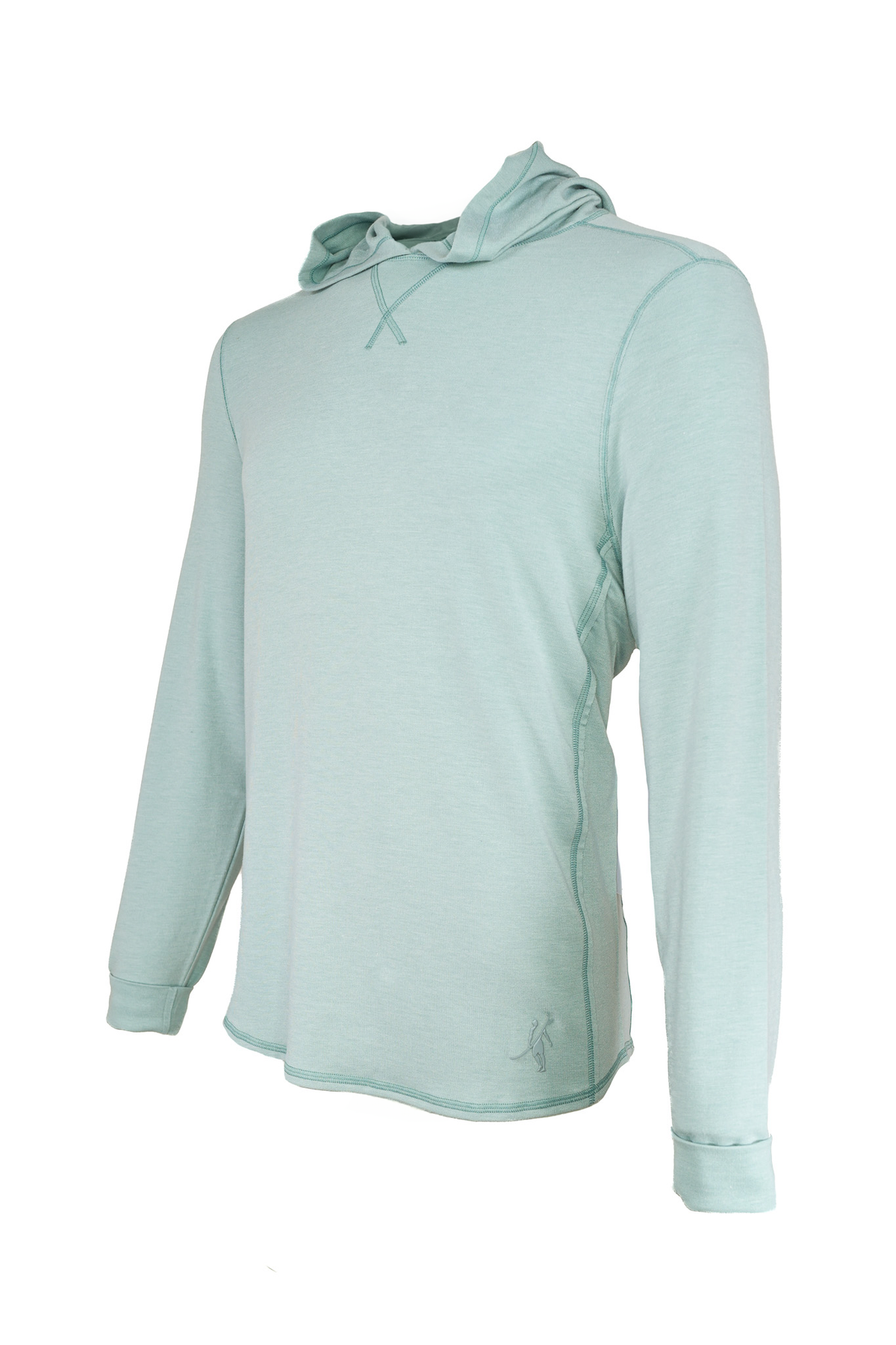 Toes on the Nose Seasilk Hooded T-Shirt Seafoam