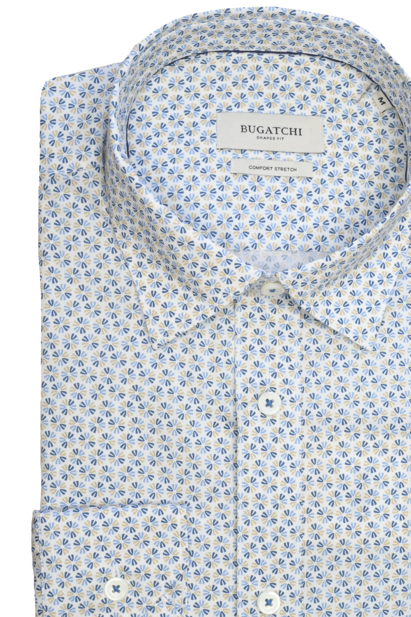 bugatchi shaped fit dress shirt Bugatchi Long Sleeve Julian Woven Shaped Fit Shirt