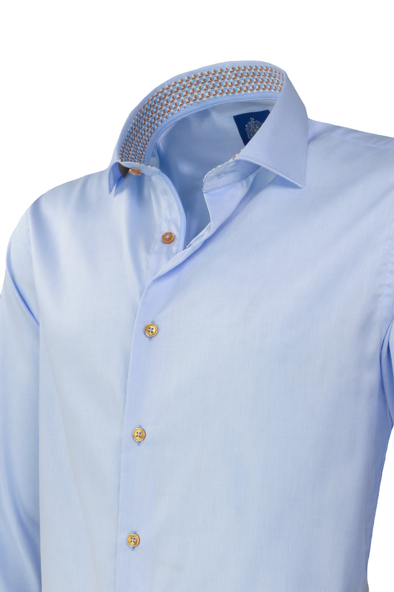 Avenue 21 Shirt Blue – Ticknors Men's Clothiers