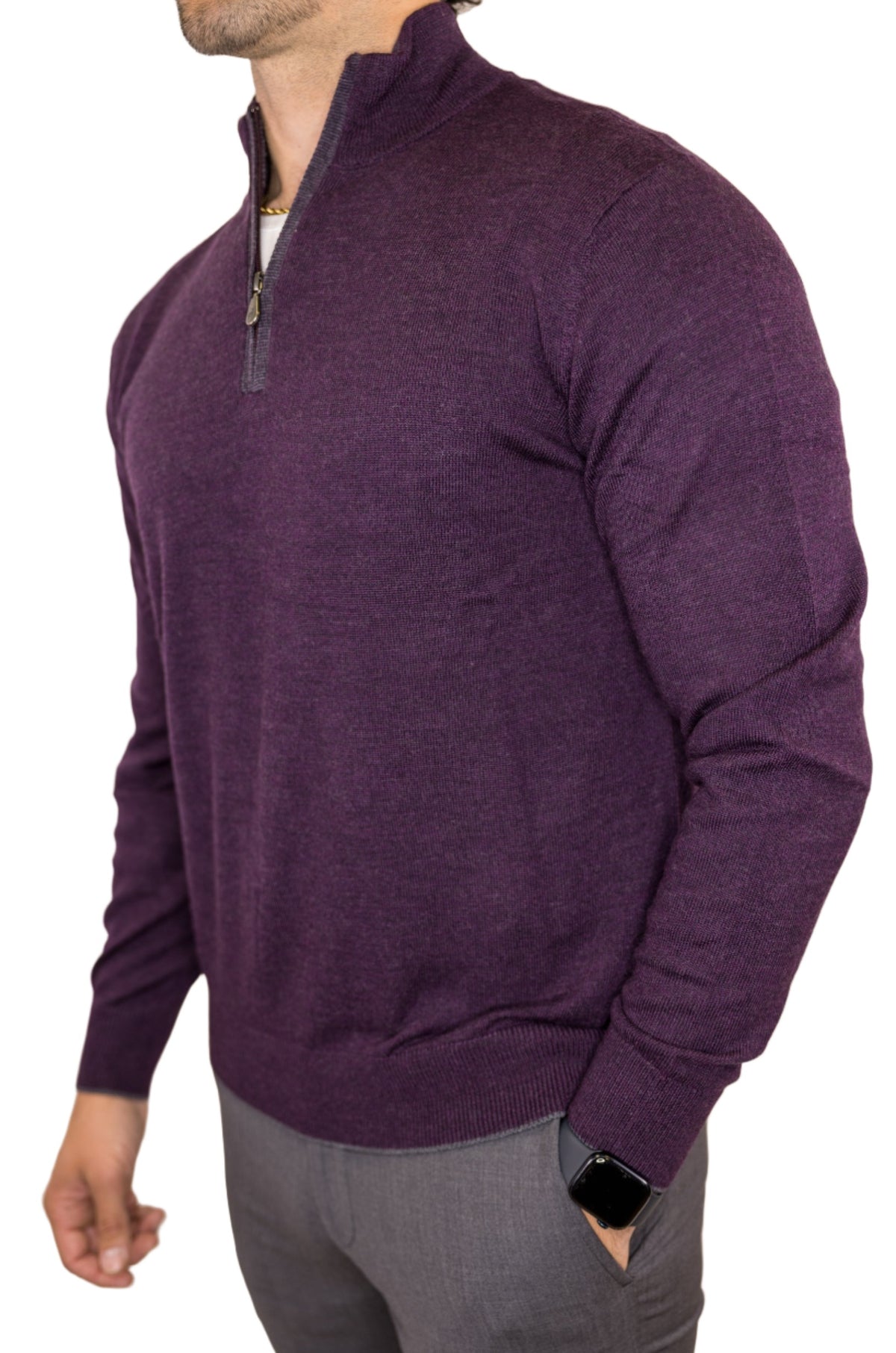 Raffi Palmer 1/4 Zip Sweater