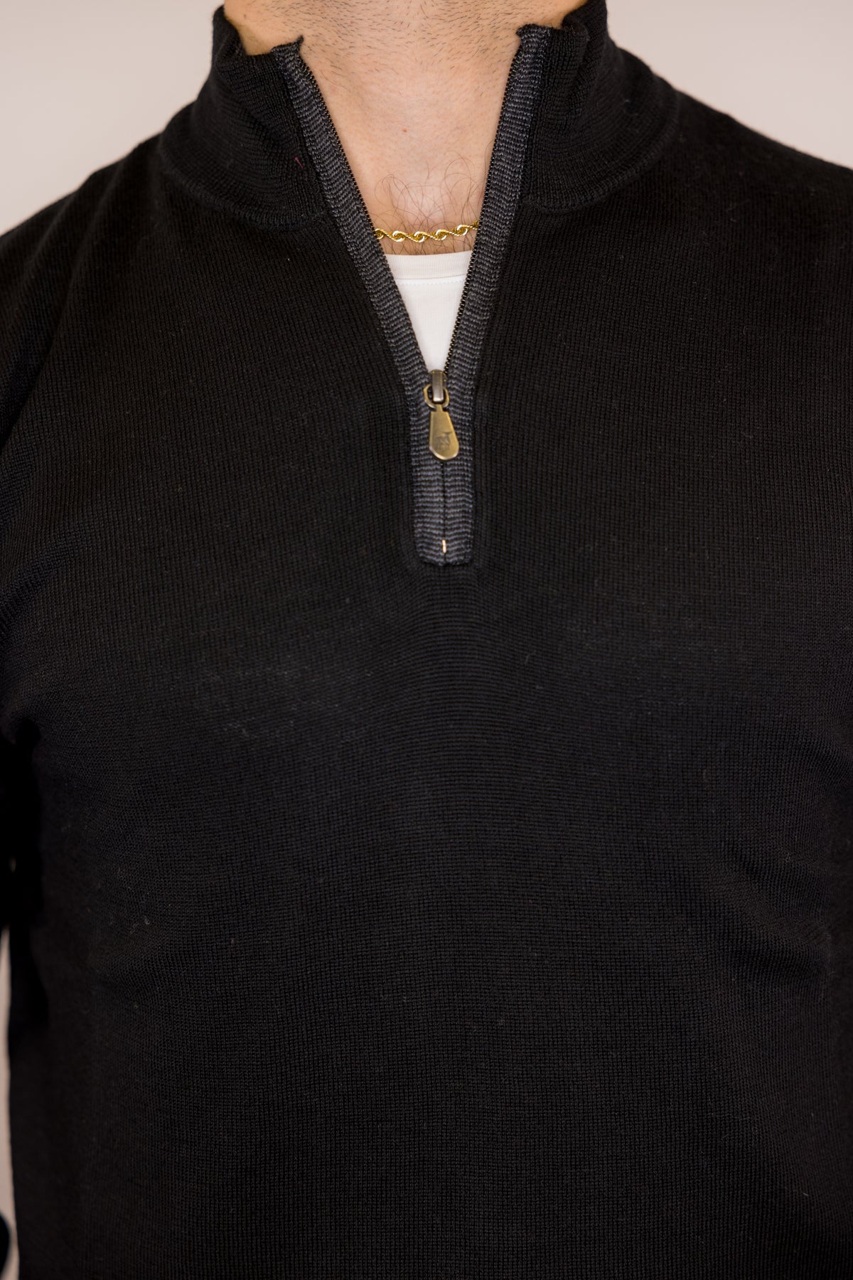 Raffi Palmer 1/4 Zip Sweater