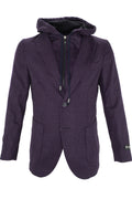 Albert Zimni Wool Hybrid Sport Coat - Plum