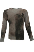 Autumn Cashmere Scorched Sweater - Burgundy
