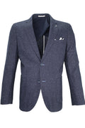 Blue Industry Fall Sport Coat - Navy