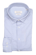 Bugatchi OoohCotton® Shirt - Micro Geo Stripe