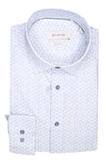 Bugatchi OoohCotton® Shirt - Geometric Lines