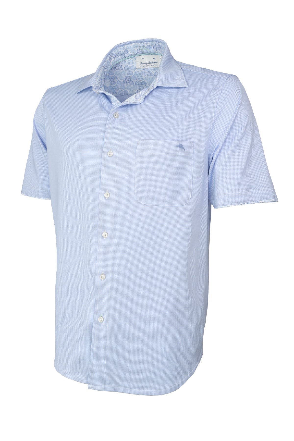 Tommy Bahama San Lucio Tri Leaf Shirt - Blue