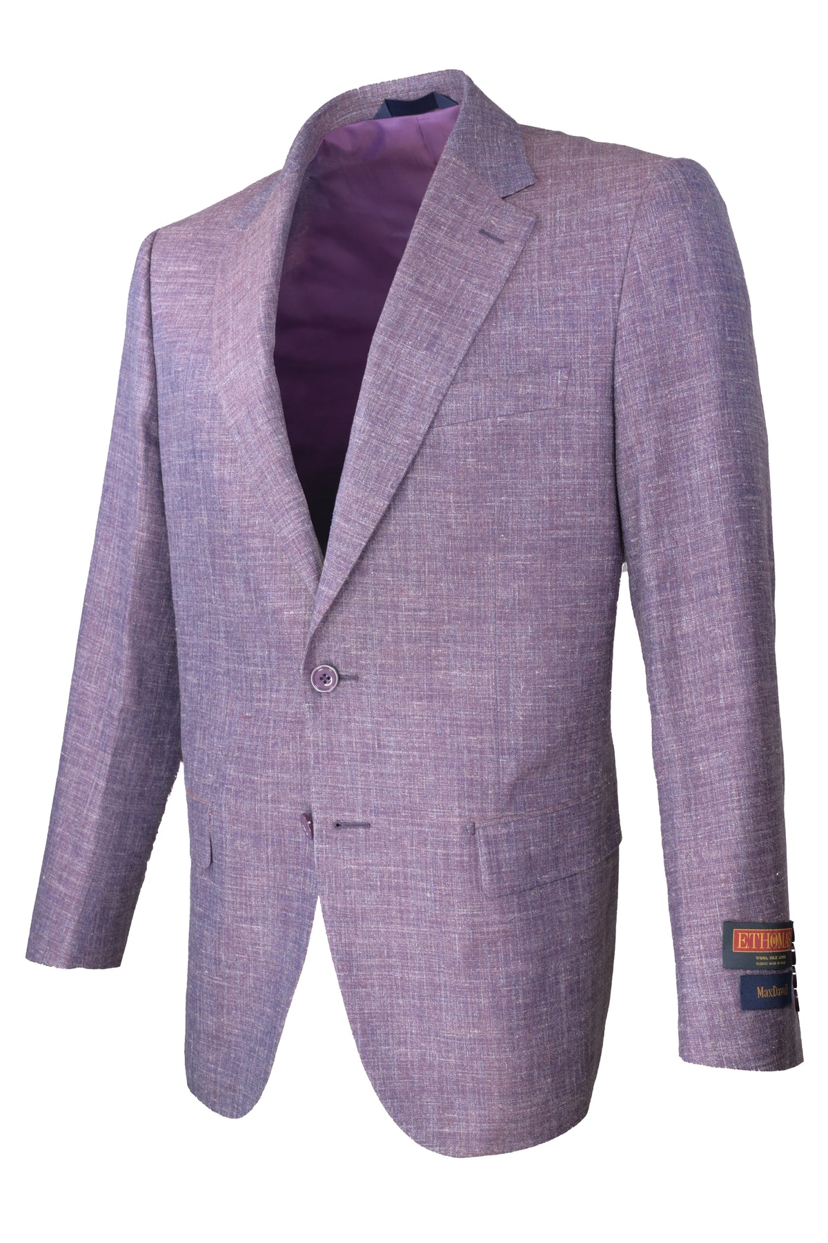 Max Davoli Spring Sport Coat - Purple