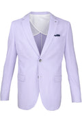 Blue Industry Spring Waffle Sport Coat - Lavender