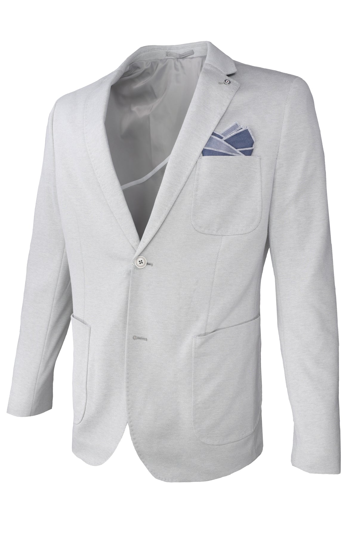 Blue Industry Spring Waffle Sport Coat - Stone