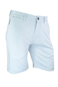 Halsey Sport Shorts - Striped Misty Blue