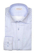 Marcello Linked Circles Shirt - Sky