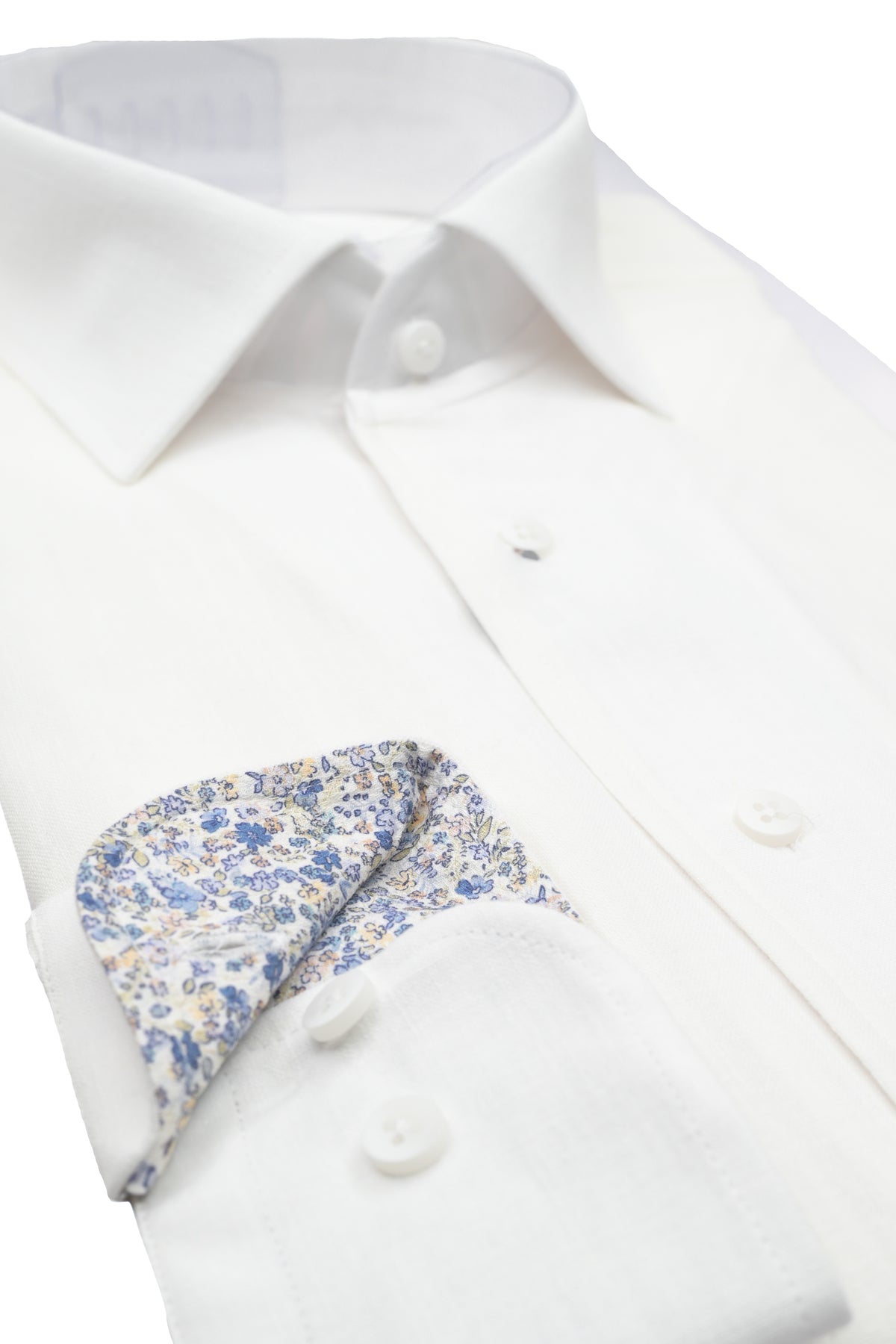 Marcello Solid Shirt - White