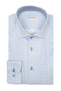 Marcello Diagonal Medallion Shirt - Multicolor
