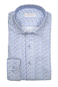Marcello Royal Diamonds Shirt - Multicolor