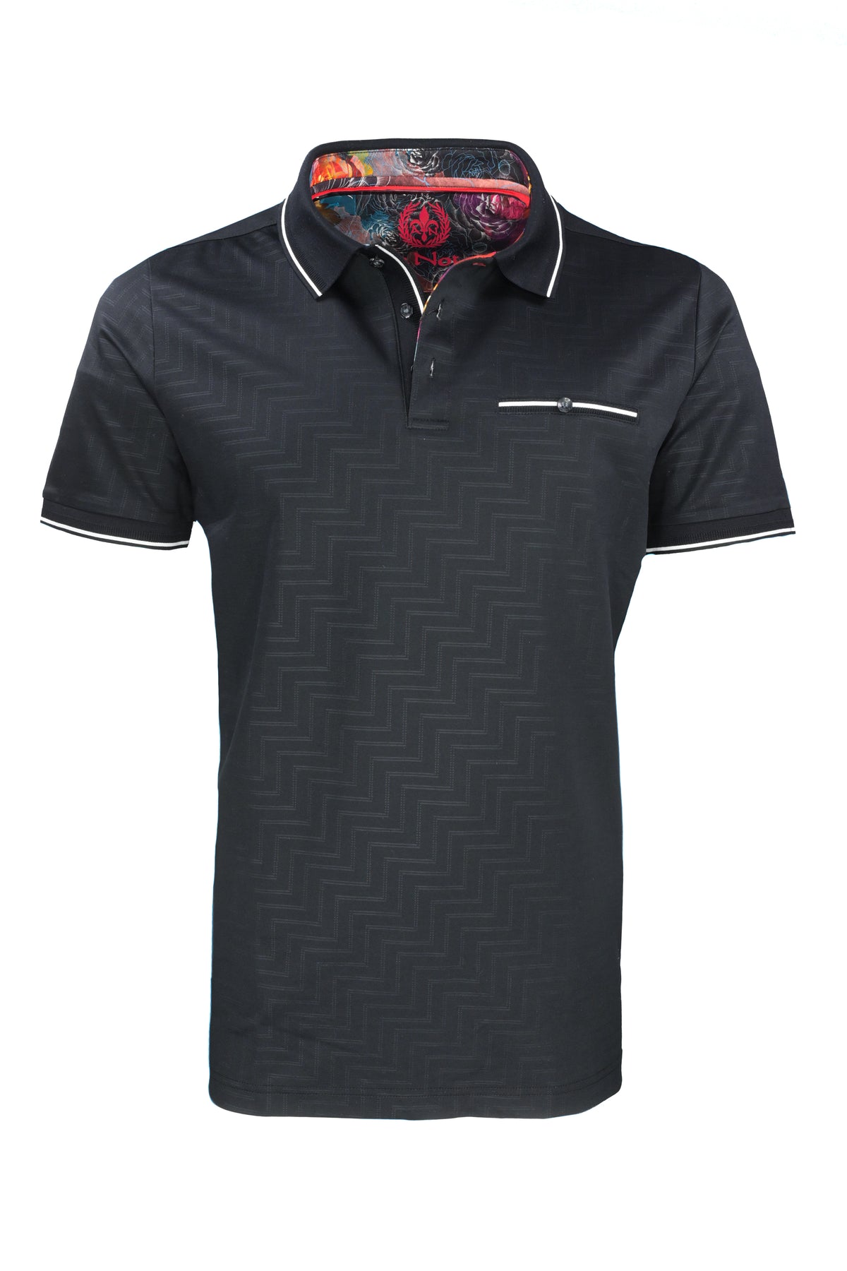 Au Noir Fioravante Polo - Black