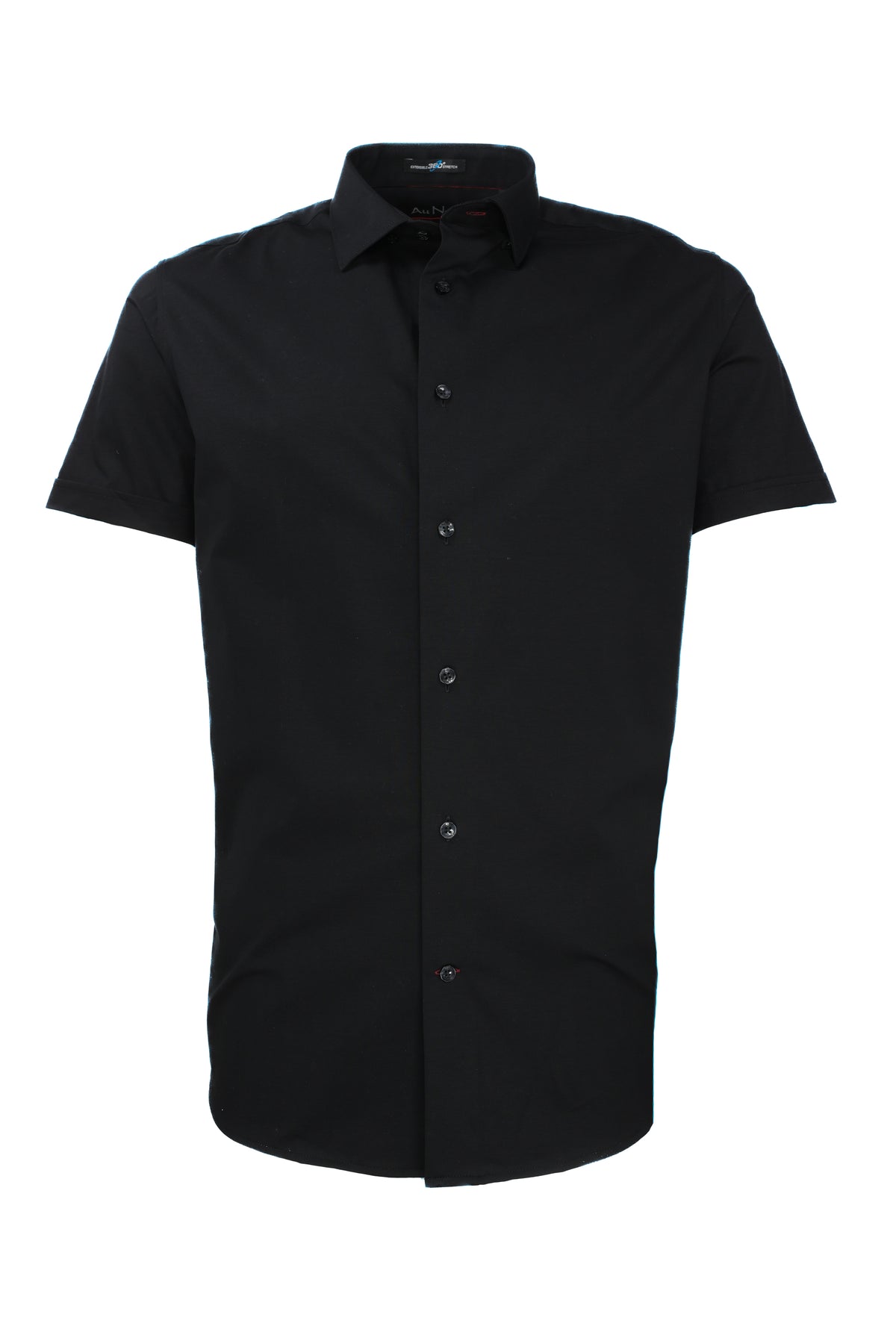 Au Noir Short Sleeve Alex Shirt - Black