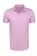 Raffi Spring Stretch Cotton Shirt - Violet