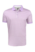 Raffi Spring Patterned Polo - Lilac