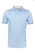 Raffi Spring Patterned Polo - Water