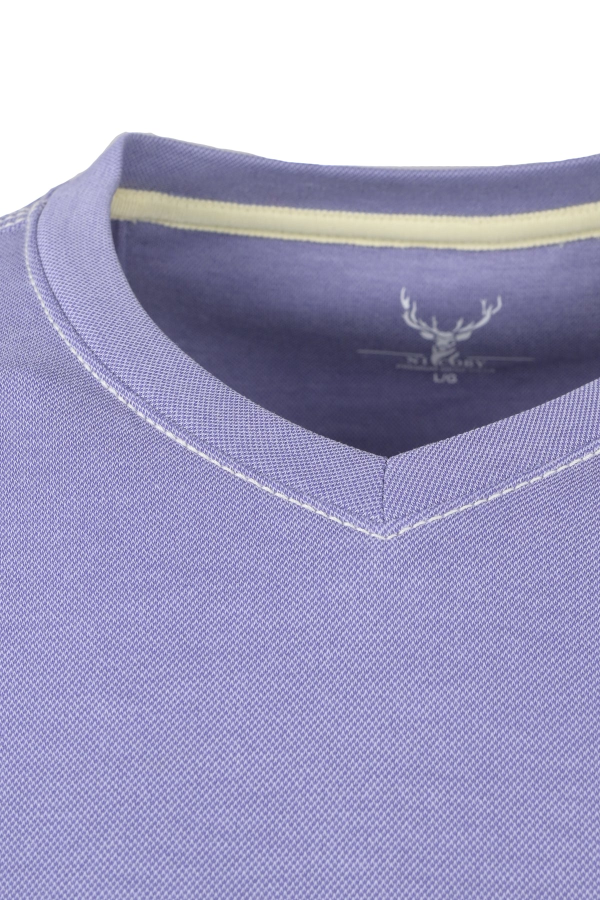 Nicoby Spring V-Neck Tee - Lavender