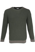 Garnet Crewneck Sweater - Forest