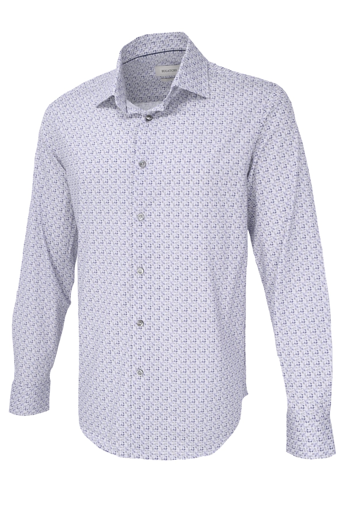 Bugatchi OoohCotton Shirt - Nature Platinum