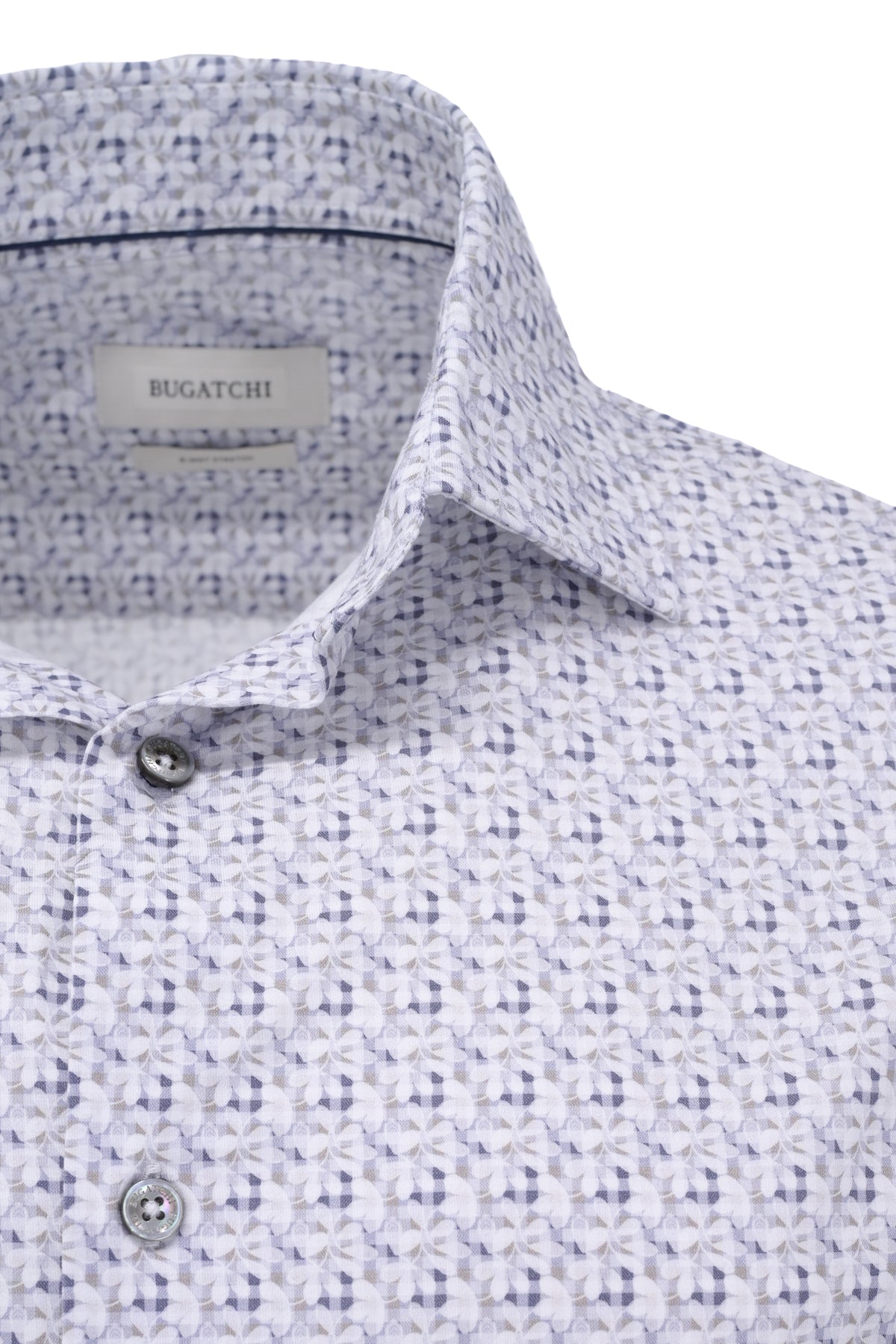 Bugatchi OoohCotton Shirt - Nature Platinum