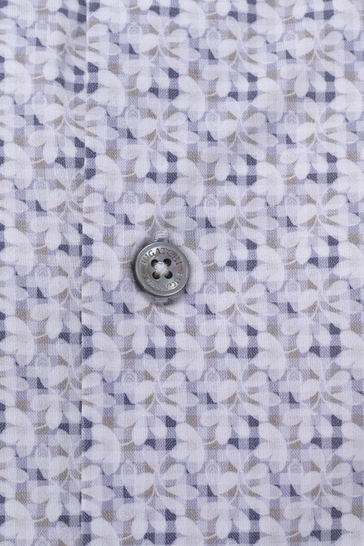 Bugatchi OoohCotton Shirt - Nature Platinum