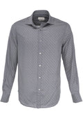 Bugatchi Lyocell Shirt - Anthracite Circles