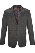 Au Noir Sport Coat - Fiennes Grey