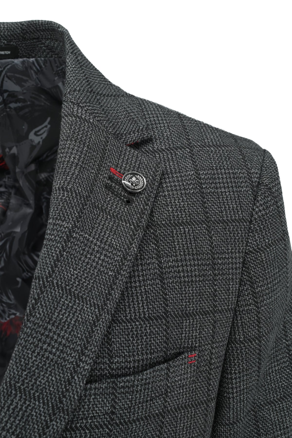 Au Noir Sport Coat - Weaving Black