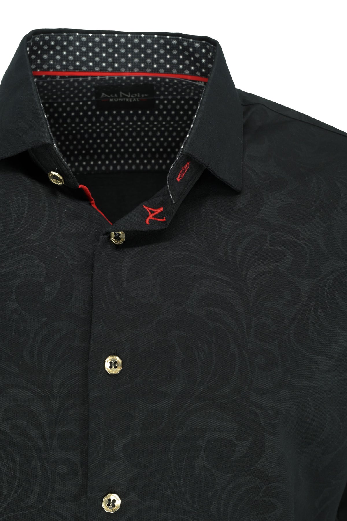 Au Noir Shirt - Dunn Black