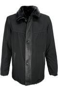 Inpore Lambskin Shearling Coat - Black