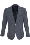Blue Industry Textured Sport Coat - Navy