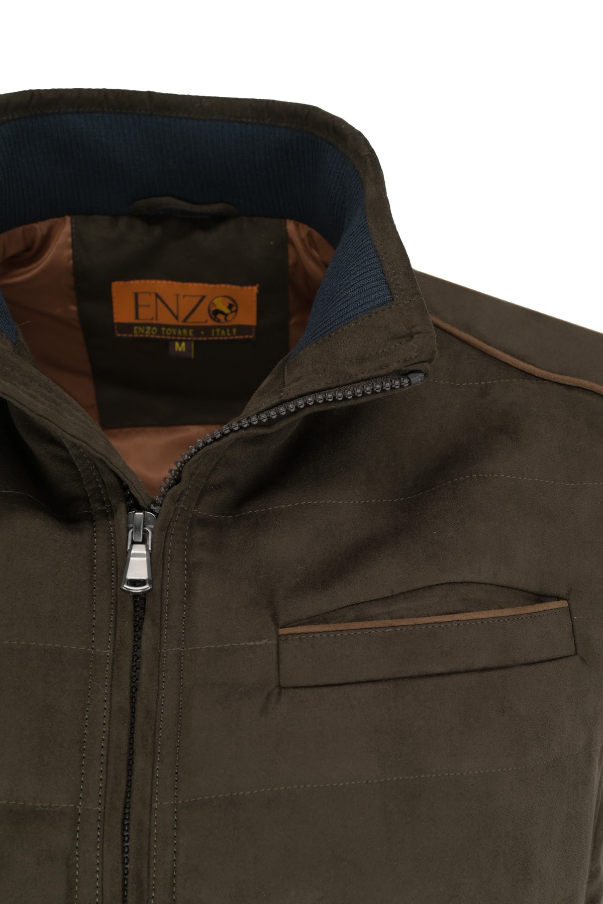 Enzo Vest - Olive Brown