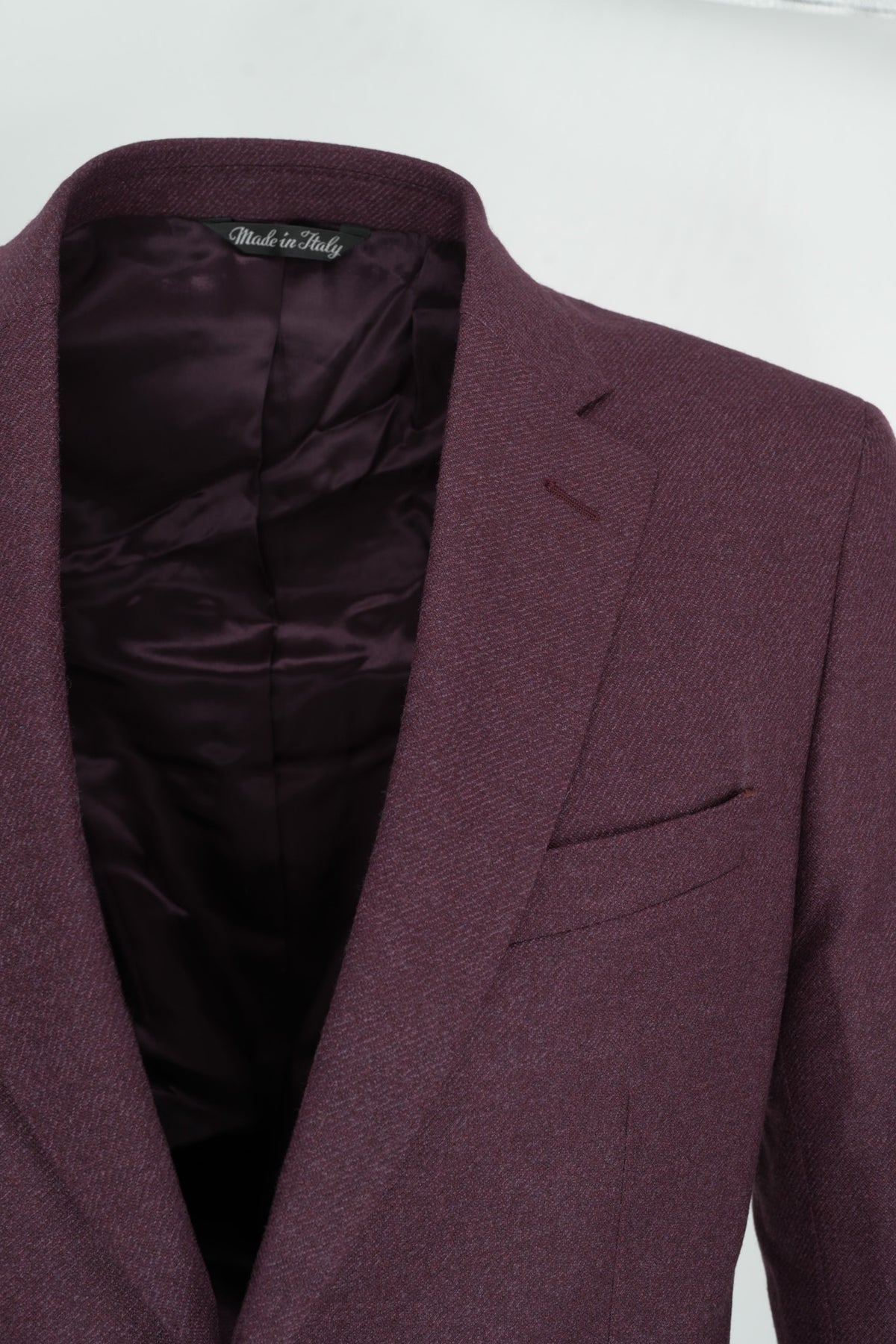 Alberto Zimni Signature Sport Coat - Burgundy