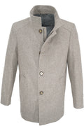 Alberto Zimni Top Coat - Light Gray