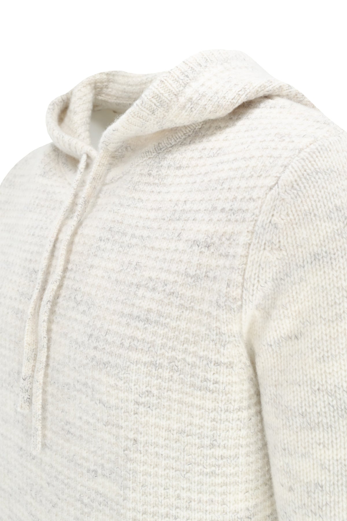 Autumn Cashmere Hooded Sweater - Natural