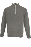Codice 1/4 Zip Sweater - Gray