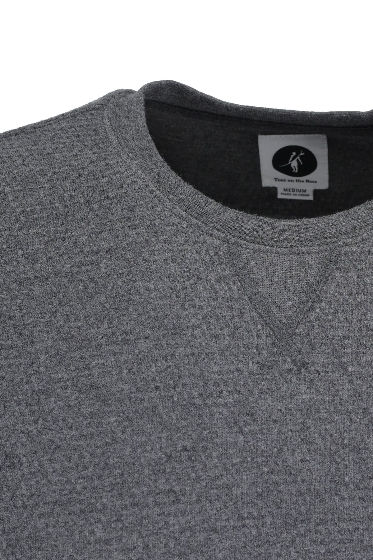 Toes on the Nose Crewneck Sweater - Smoke