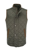 Madison Creek Quilted Vest - Loden Green