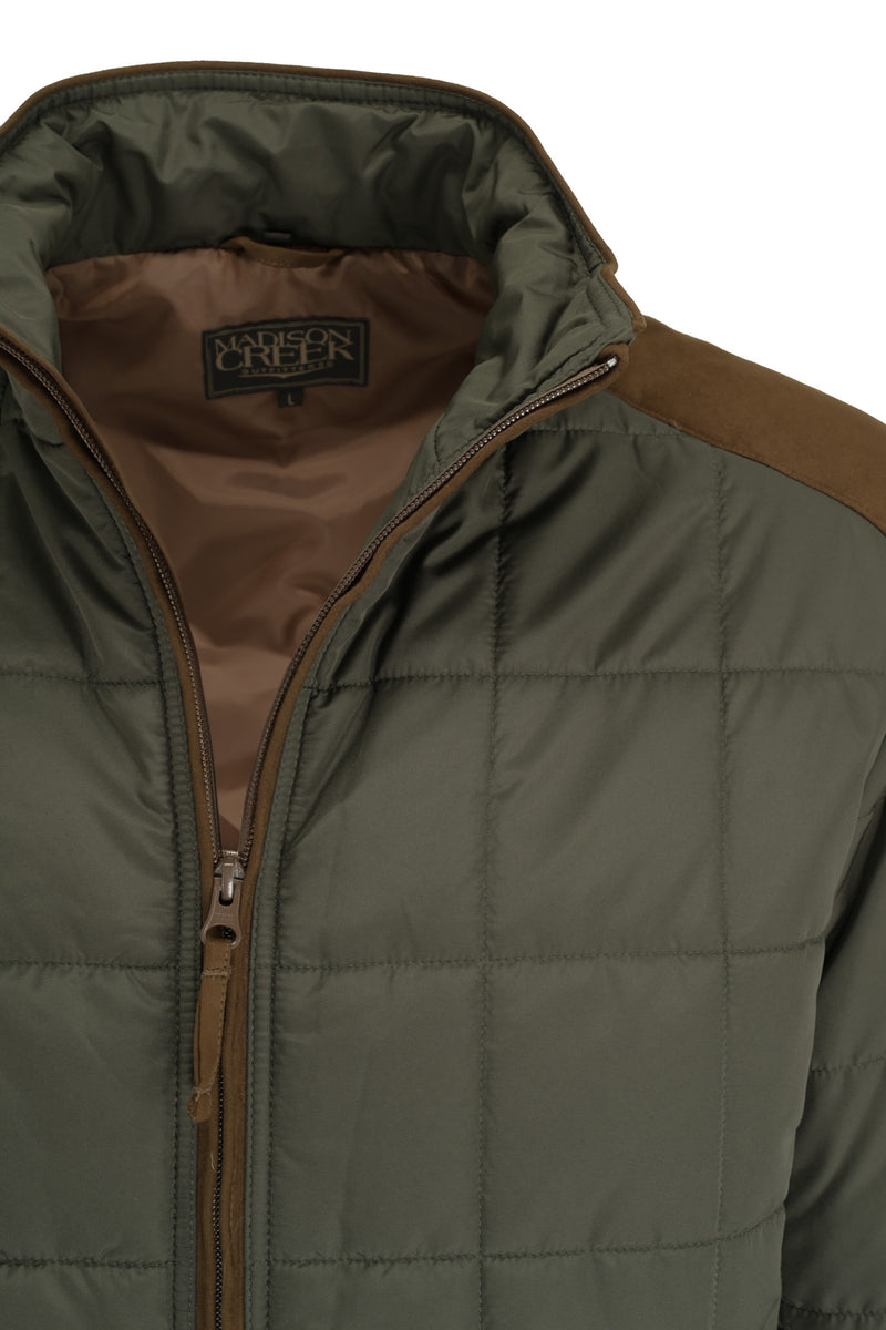 Madison Creek Quilted Jacket - Loden Green – Ticknors Men's Clothiers