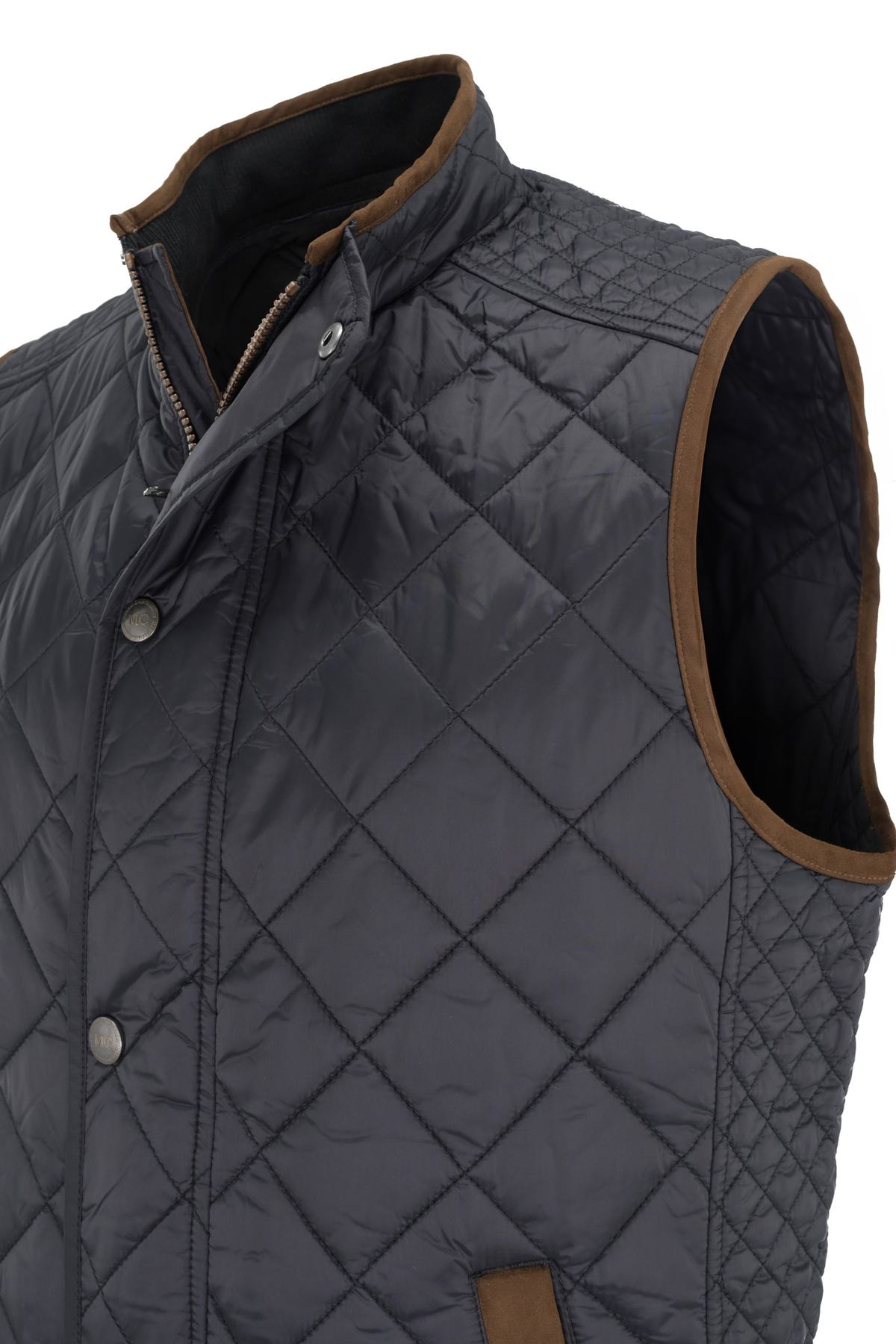 Madison Creek Quilted Vest - Black