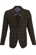 Bellucci Mario Sport Coat - Brown Windowpane