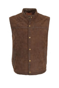 Alberto Zimni Quilted Vest - Brown