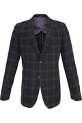 Bellucci Mario Sport Coat - Navy Windowpane