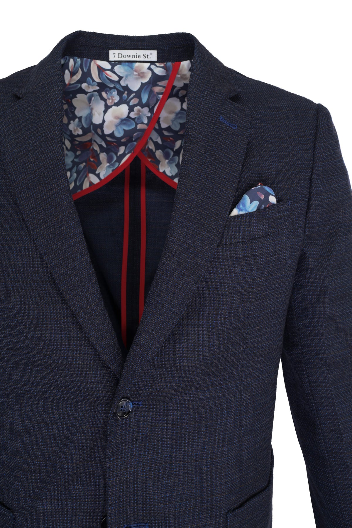 7 Downie St. Speckled Sport Coat - Navy