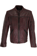 Mauritius Aryn Leather Jacket - Oxblood