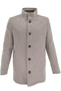Gimos Wool-blend Hybrid Coat - Gray